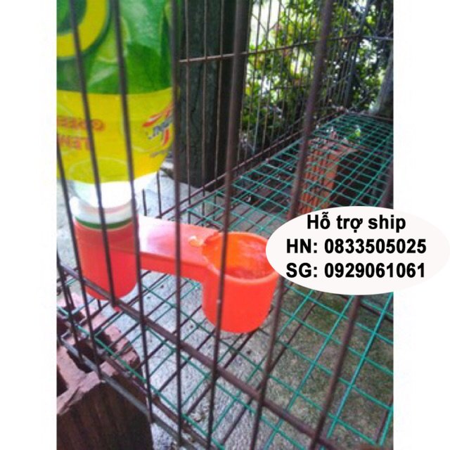 Hanpet - Núm uống tự động gia cầm ( nut chai) máng uống tự động cho gà / máng uống chim / chén uống nướ- HP10412TC