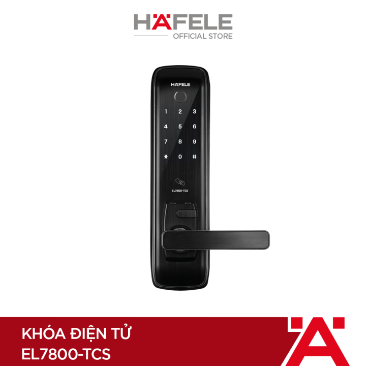 Khóa điện tử hafele el7800-tcs - 912.05.763 xuất xứ hàn quốc