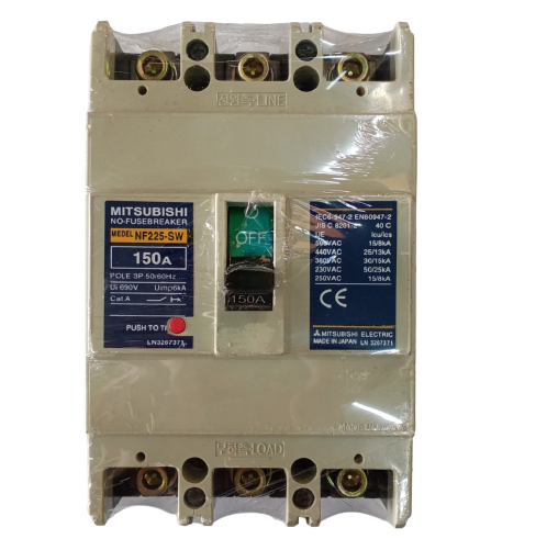 Aptomat chống mất pha 150A, 200A, 250A Mitsushibi nội địa hàng xác lớn