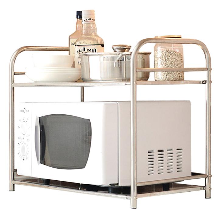 Kệ lò vi sóng 2 tầng inox