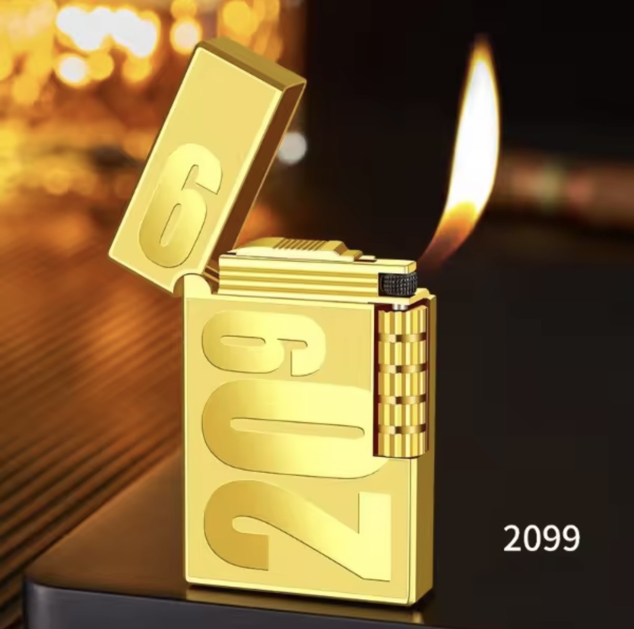 Bật lửa gas đá dupont 2099 hộp quẹt hot trend mẫu mới nhất