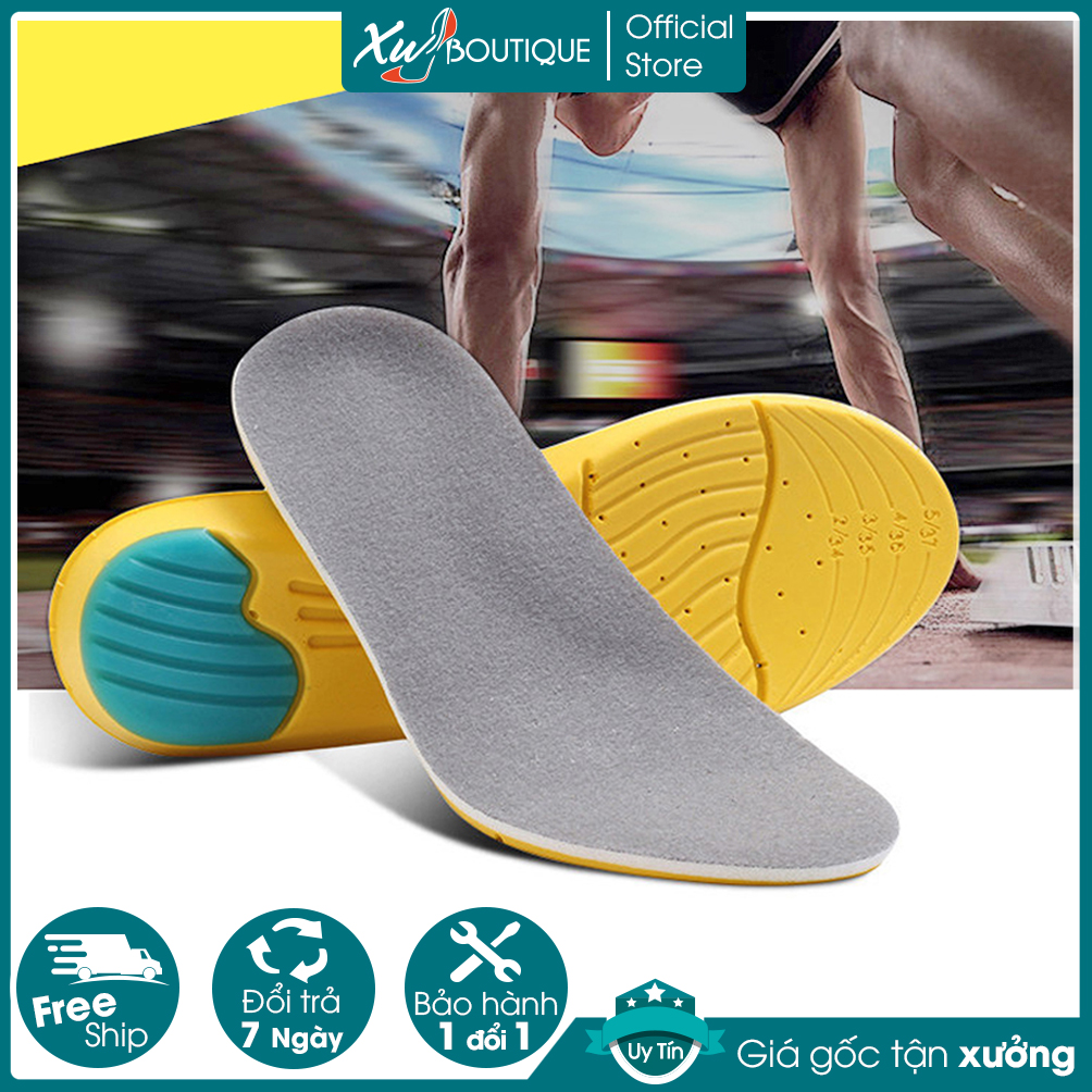 Lót Giày Thể Thao ,Lót Giầy Yellow Sport Êm Chân (Tự cắt size)