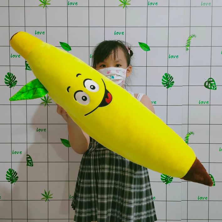 GỐI ÔM CHO BÉ HÌNH TRÁI CHUỐI MỀM MỊN CAO CẤP