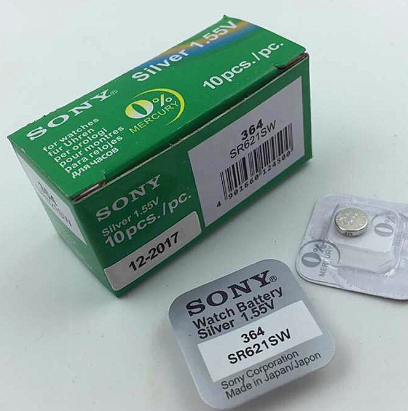 Pin Đồng Hồ Đeo Tay Sony SR621SW - SR621 - 621 - 364 - AG1 - LR621 Chính Hãng Giá Rẻ 3