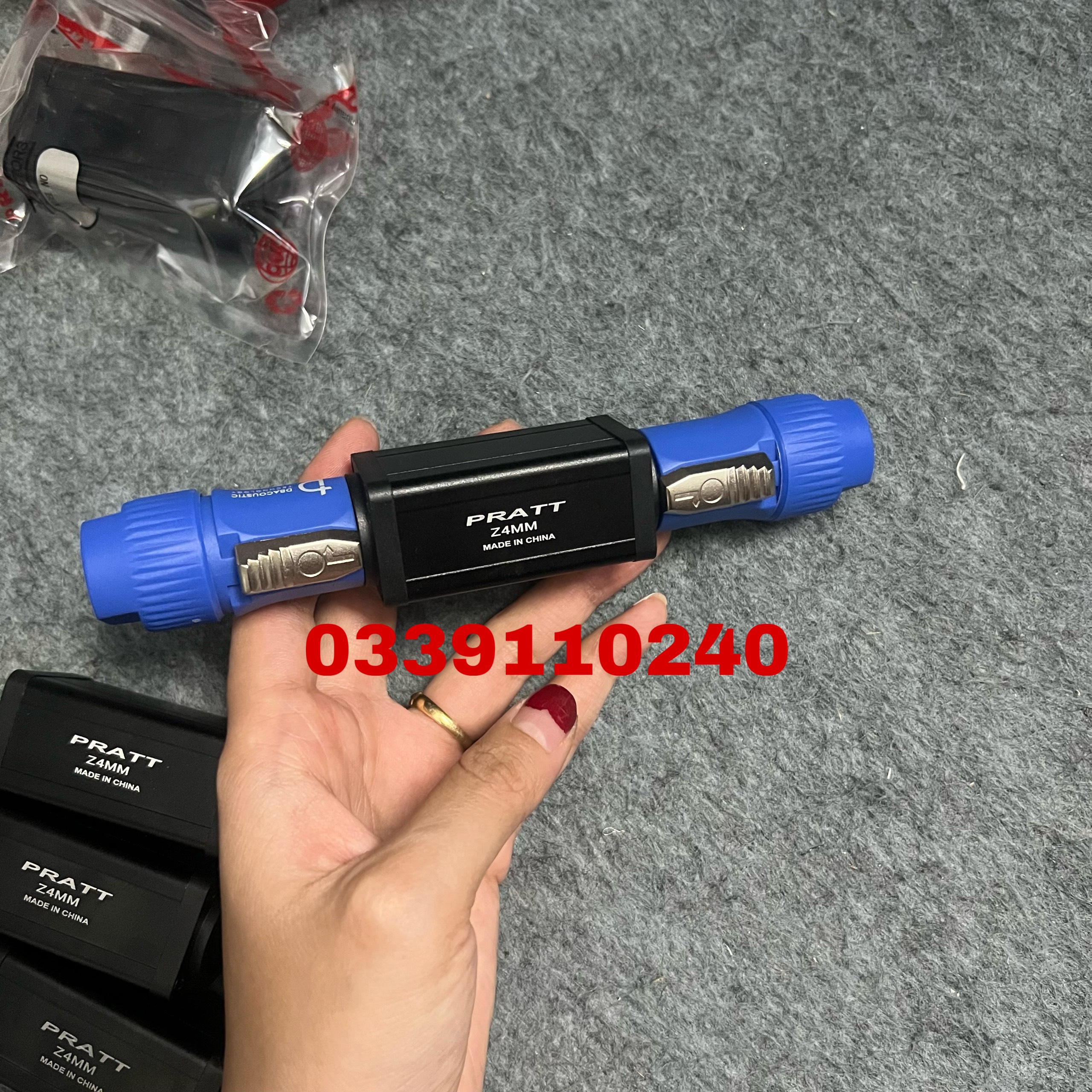 Đầu nối Jack loa speakon sân khấu PART hình vuông loại tốt chất lượng