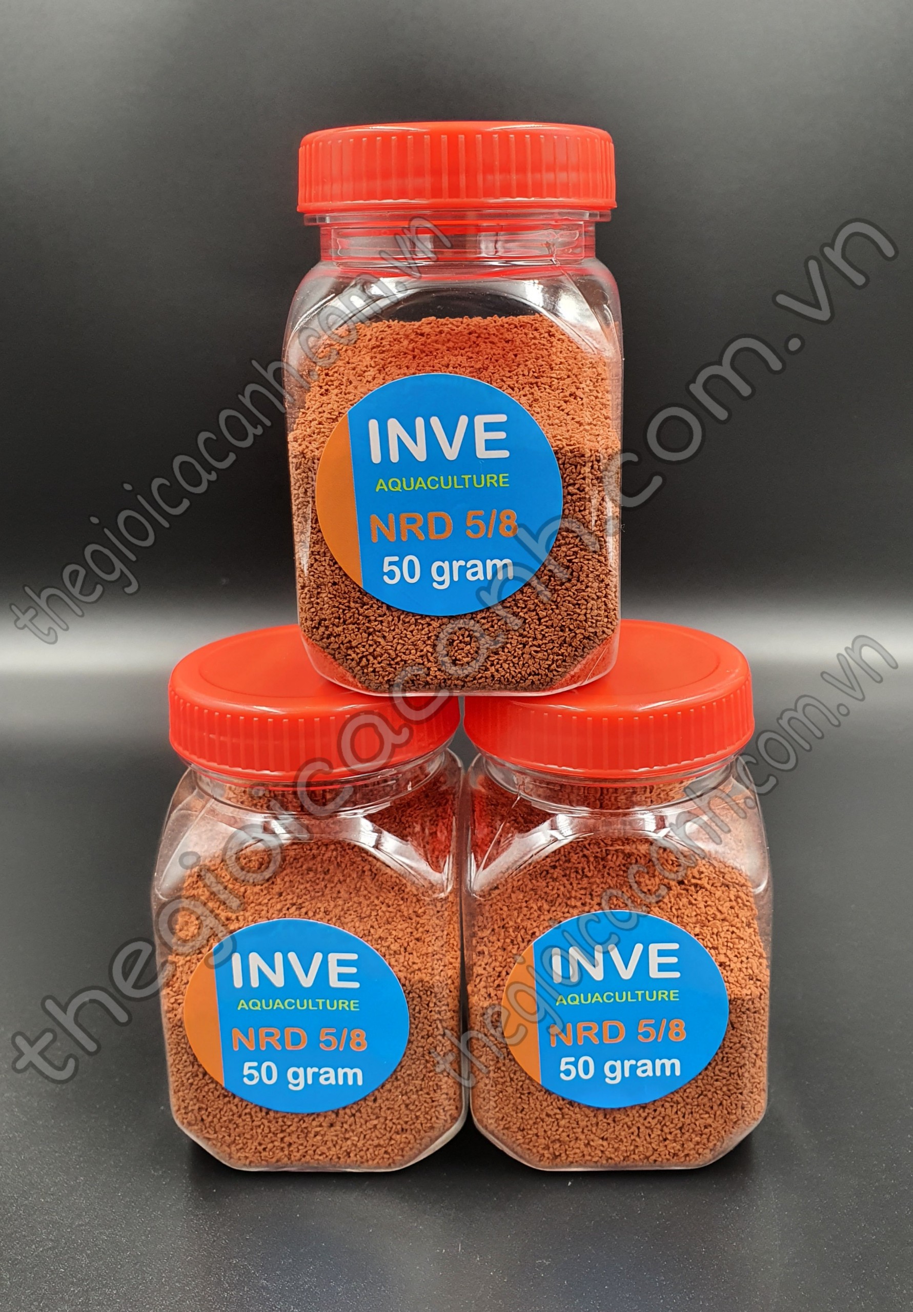 Cám thái inve 5/8 hủ 50gram cho cá cảnh