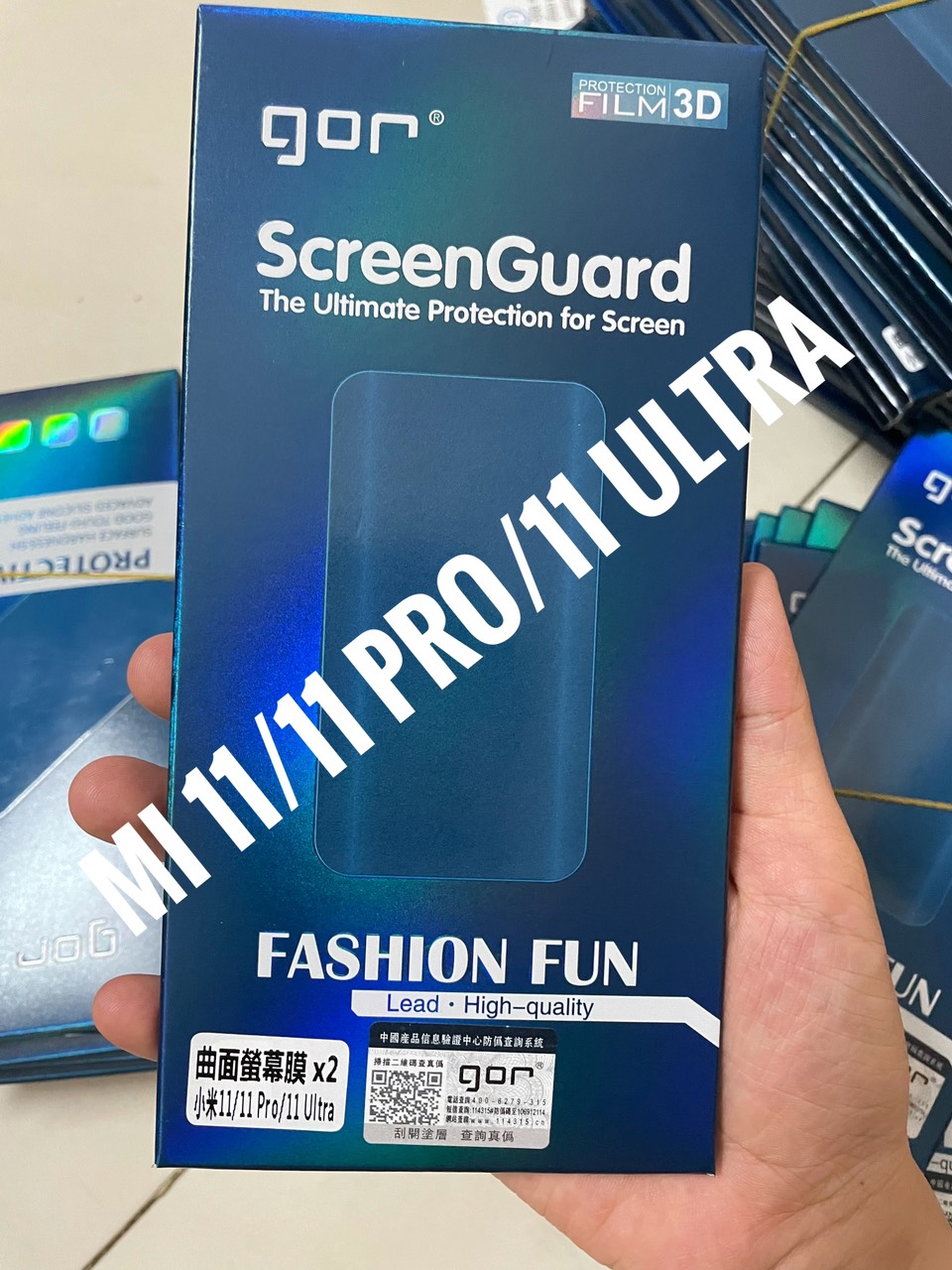 Dán dẻo gor cho xiaomi mi 11, mi 11 pro, mi 11 ultra dán full màn hình