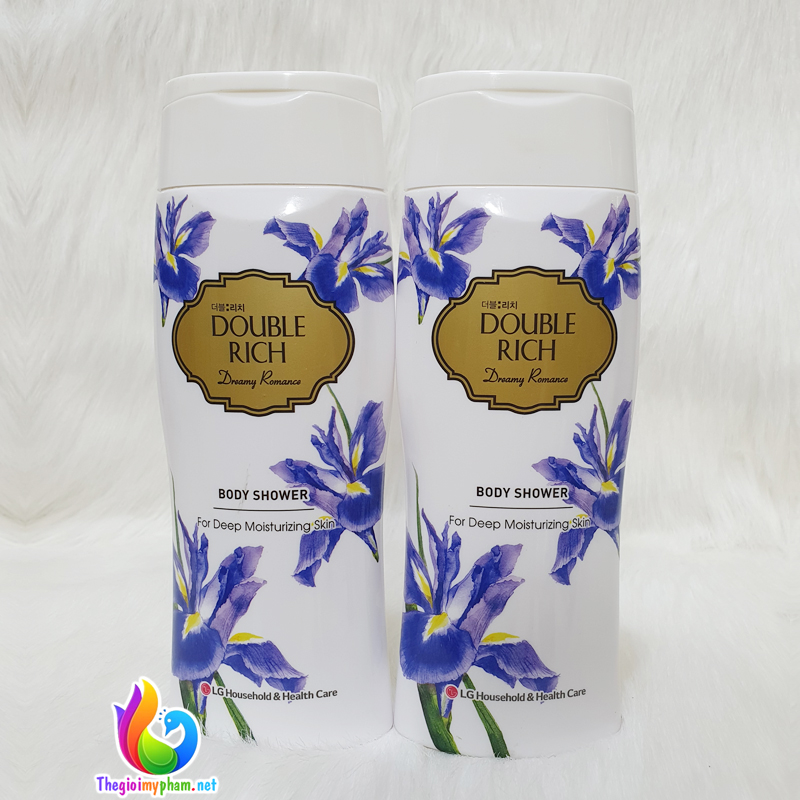 Combo 2 sữa tắm double rich hương iris huyền bí 200ml