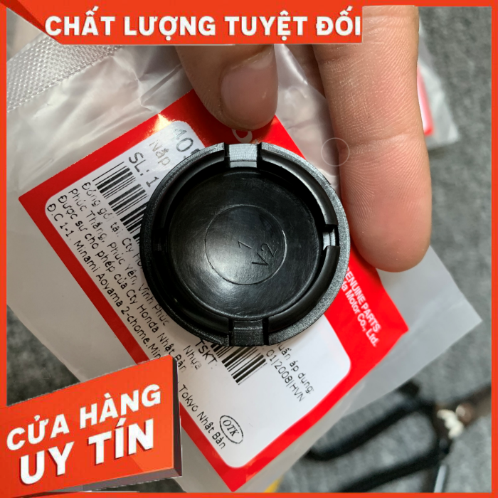 [H&Agrave;NG CH&Iacute;NH HẢNG] N&uacute;t Đậy Hộp S&ecirc;n, N&uacute;t Catte - Honda Ch&iacute;nh Hảng