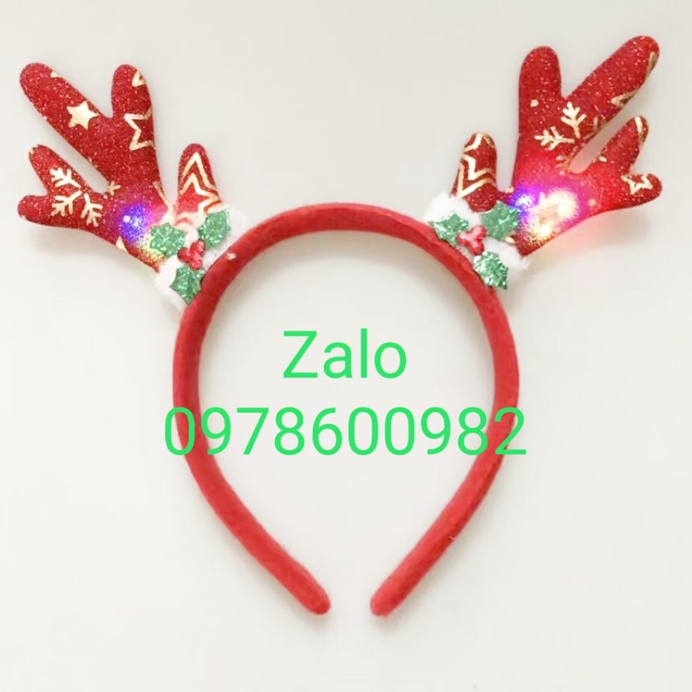 BỜM TÓC NOEL NHIỀU MẪU LOẠI ĐẸP QUÀ TẶNG CHO BÉ