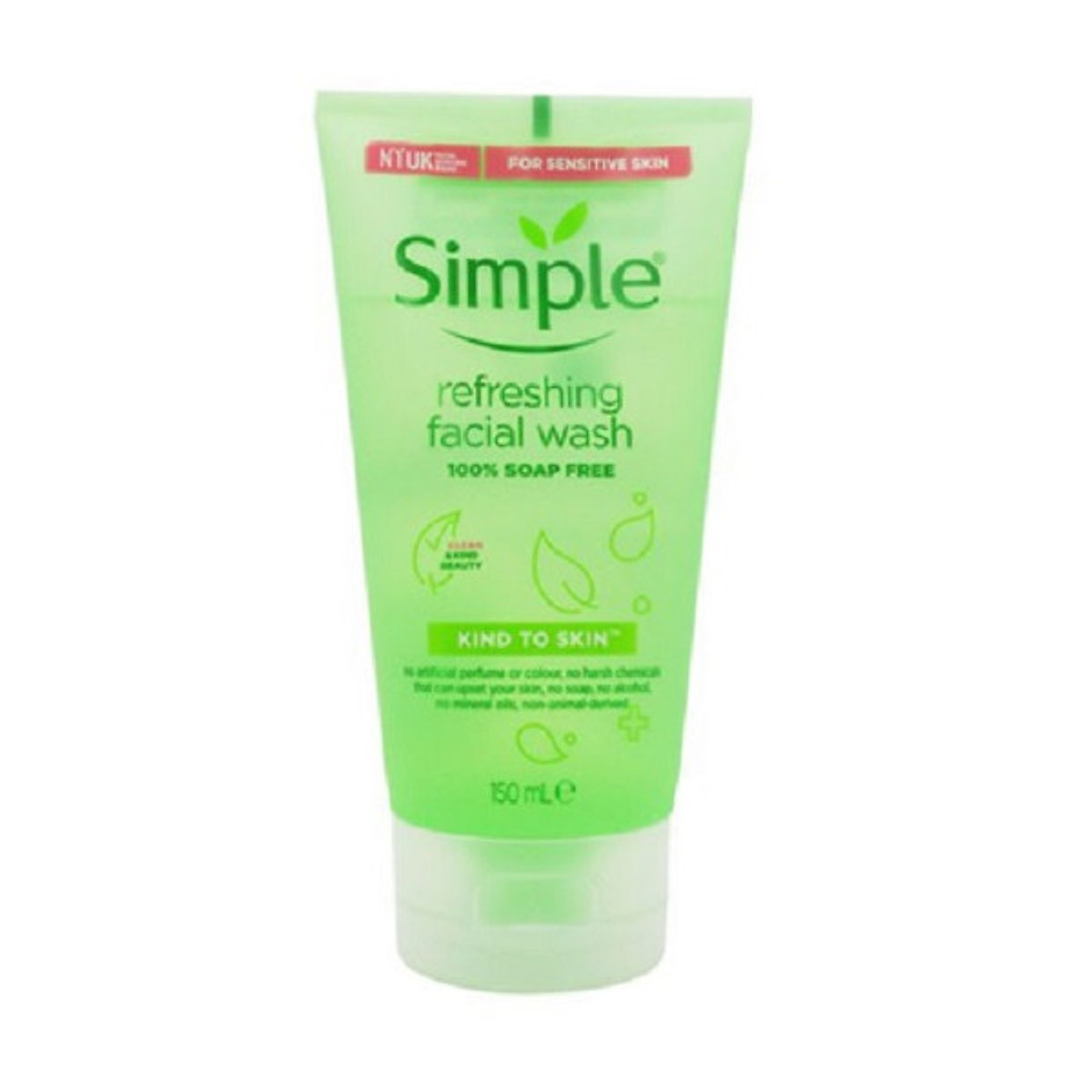 Sữa rửa mặt Simple, sữa rửa mặt cho da dầu mụn,sữa rửa mặt cho da nhạy cảm