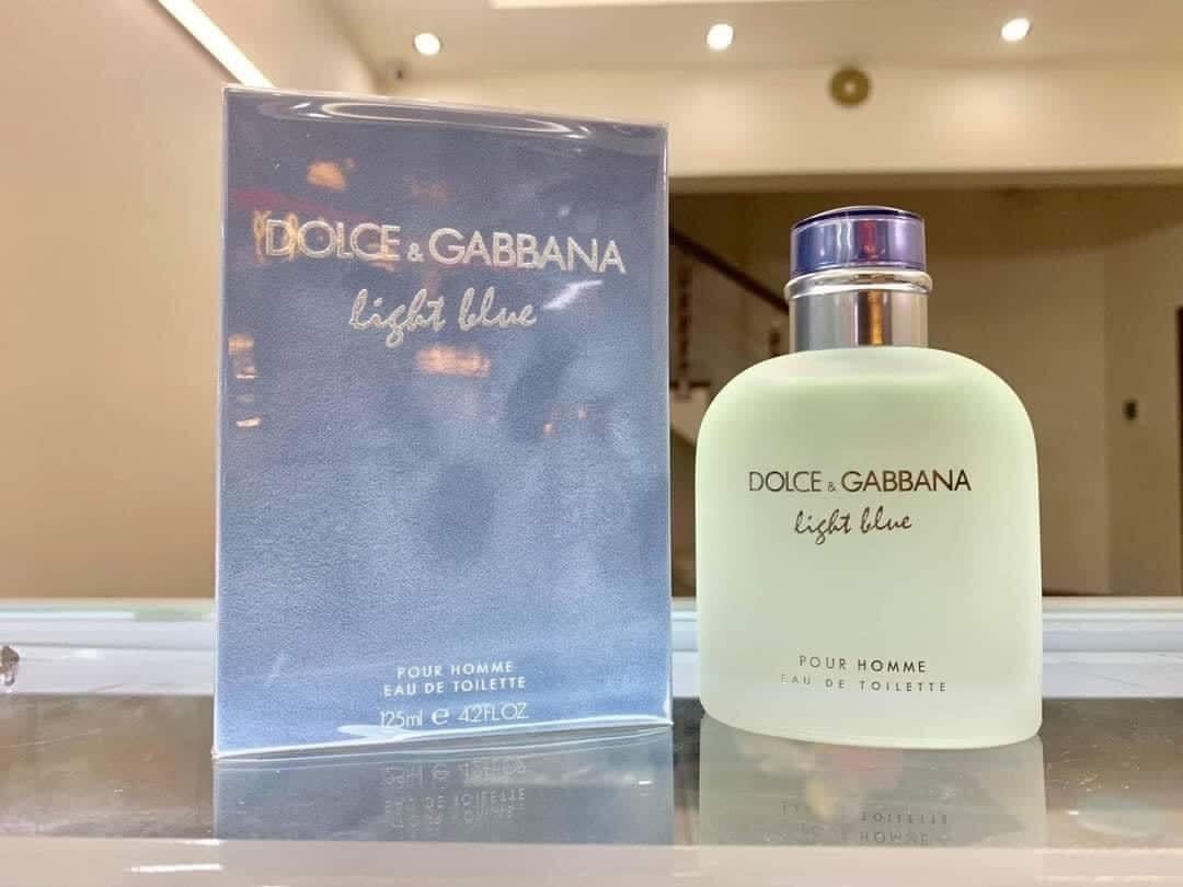 Nước hoa nam d&g light blue pour homme edt 125ml