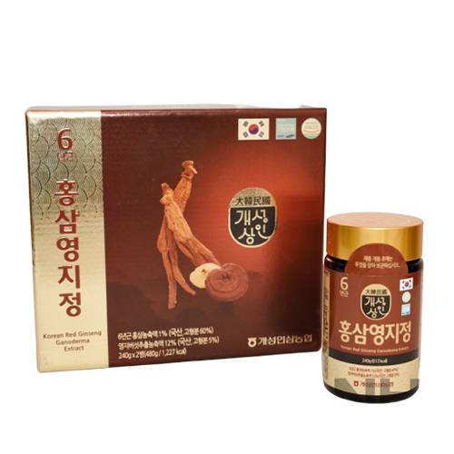 Cao Hồng Sâm Linh Chi 2 Lọ Korean Red Ginseng Ganoderma Extract Hàn Quốc