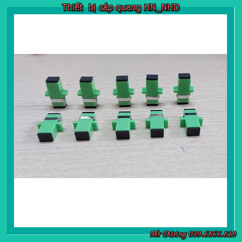 Cupler nối quang - coupler sc apc - adapter quang sc-apc