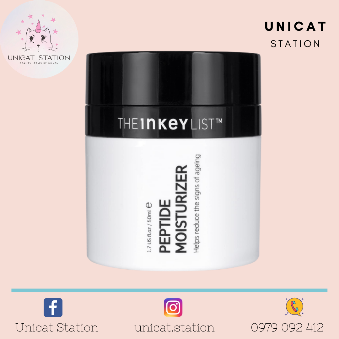 Kem dưỡng the inkey list peptide moisturizer 50ml