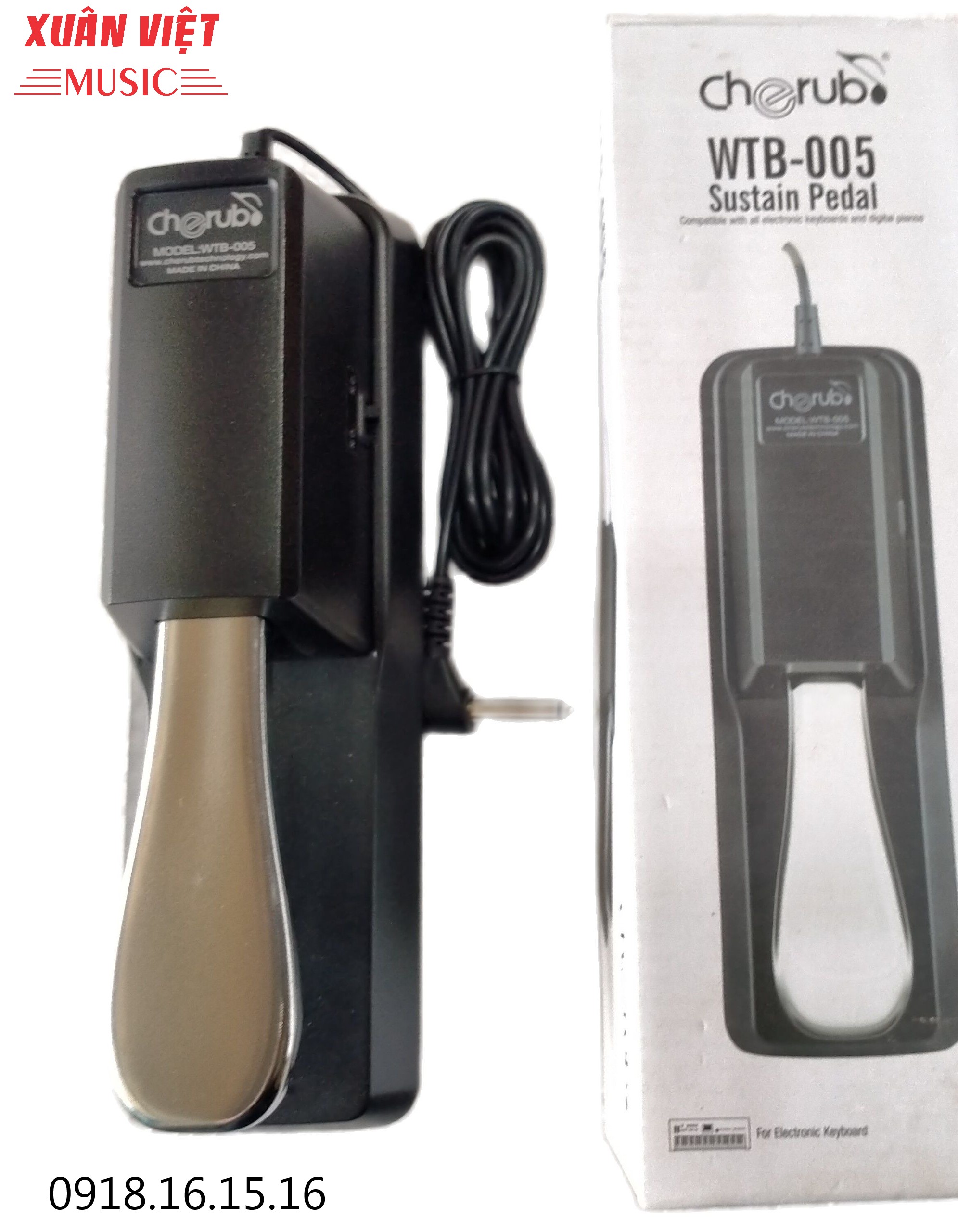 Pedal piano - Sustain pedal - Pedal đơn - Pedal giá rẻ - Pedal bền