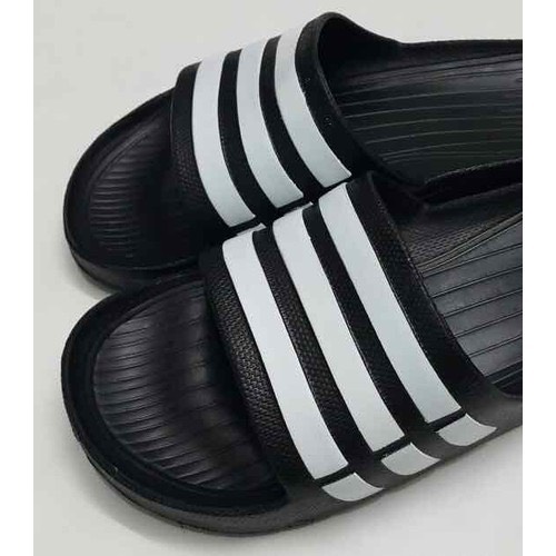 [Uy tín-Chất lượng] Dép Nam Đúc nguyên khối Quai Ngang Duramo Camo - Đế Đen kẻ Sọc Trắng chất nhẹ,dép chất lượng gia sỉ bằng lẻ