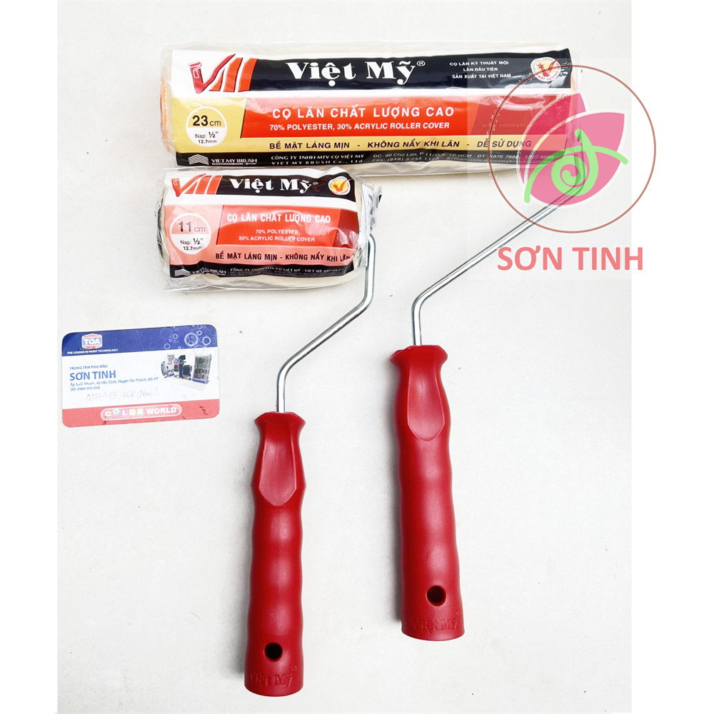 Cọ lăn sơn việt mỹ 11cm 23cm