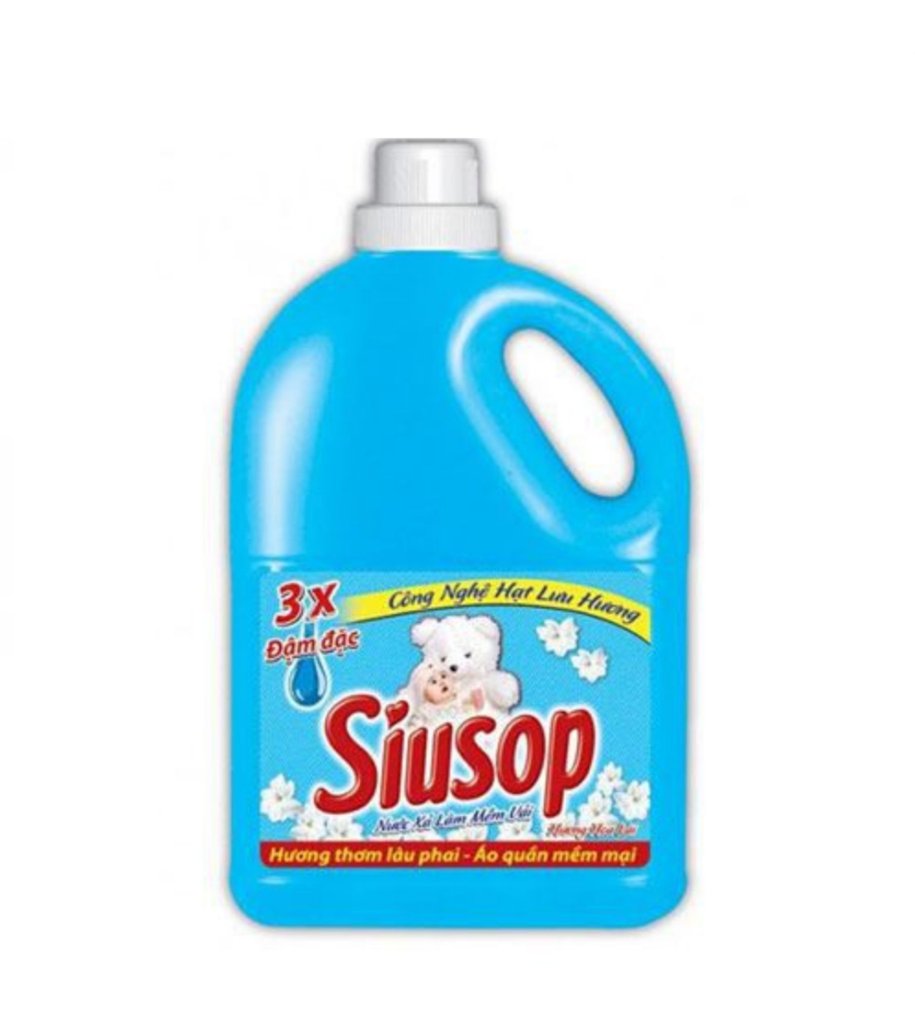 Nước xả quần áo Siusop hương hoa lài 3.8kg