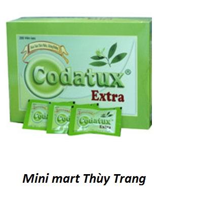 [HCM]Kẹo codatux extra hộp 100 gói mỗi gói 2 viên