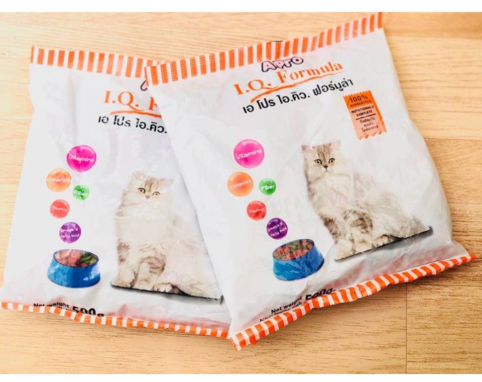 Hạt cho mèo hạt apro iq cat formula 500g