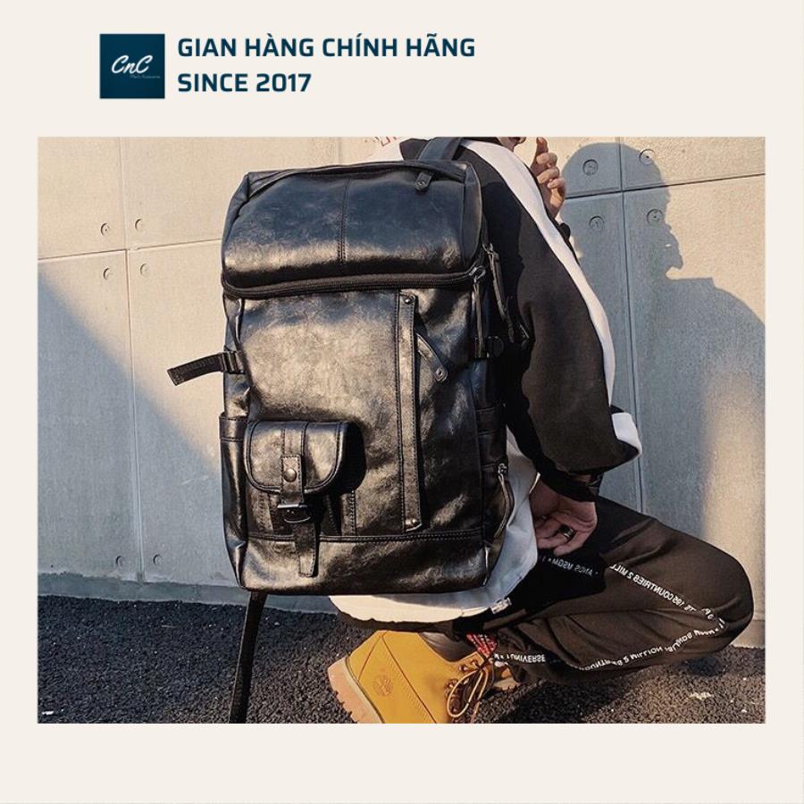 [HCM]BẢO HÀNH 10 NĂM HÀNG NHẬP Balo da nam I Balo nam I Balo nam đi học I Balo mini nam I Balo nam cao cấp DA CAO CẤP ĐỰNG VỪA LAPTOP 14 INCH HÀNG LOẠI 1