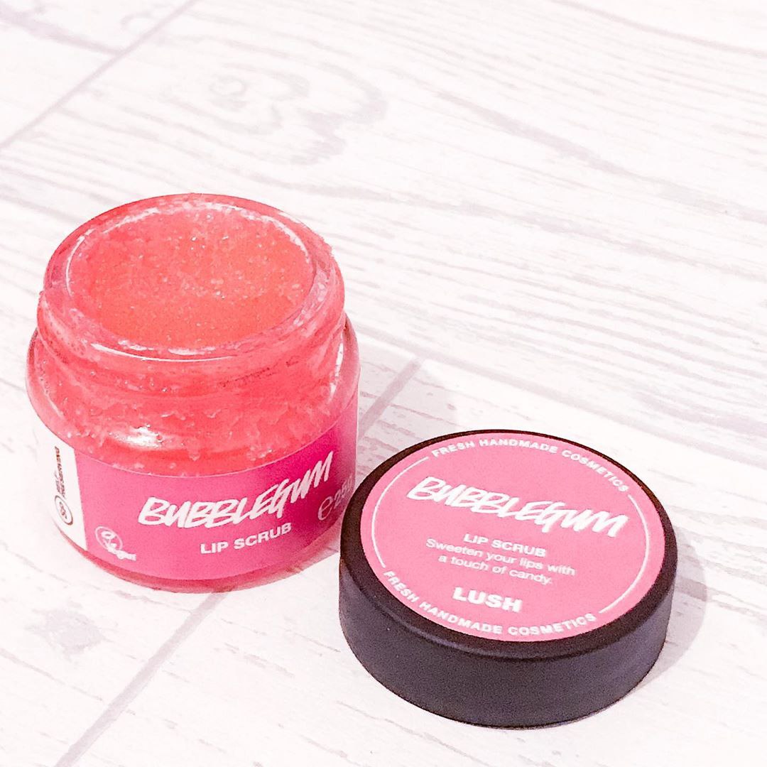 [HCM]Tẩy da chết môi LUSH - Bubblegum lipscrub