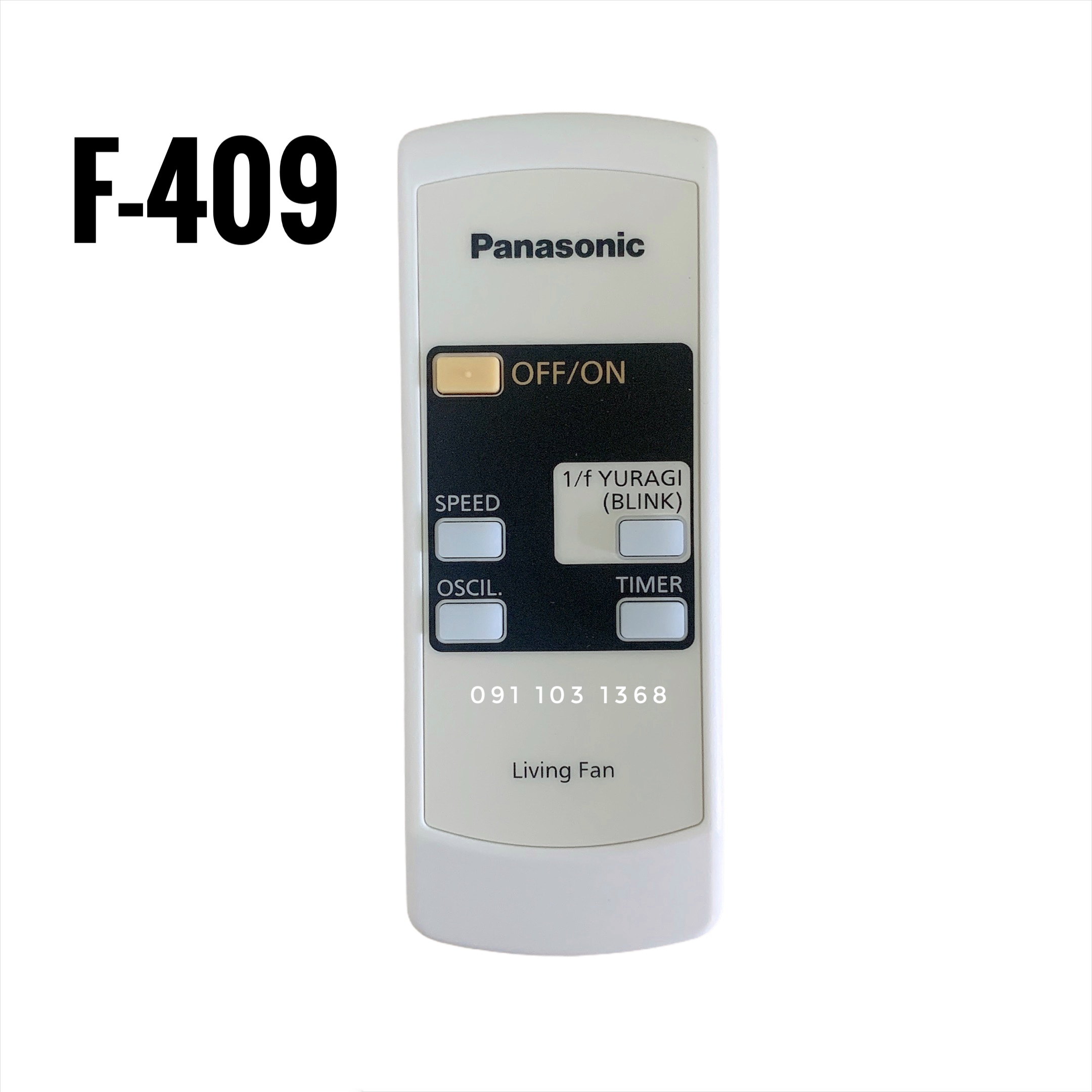 Điều khiển quạt đứng panasonic dòng f-409 chính hãng