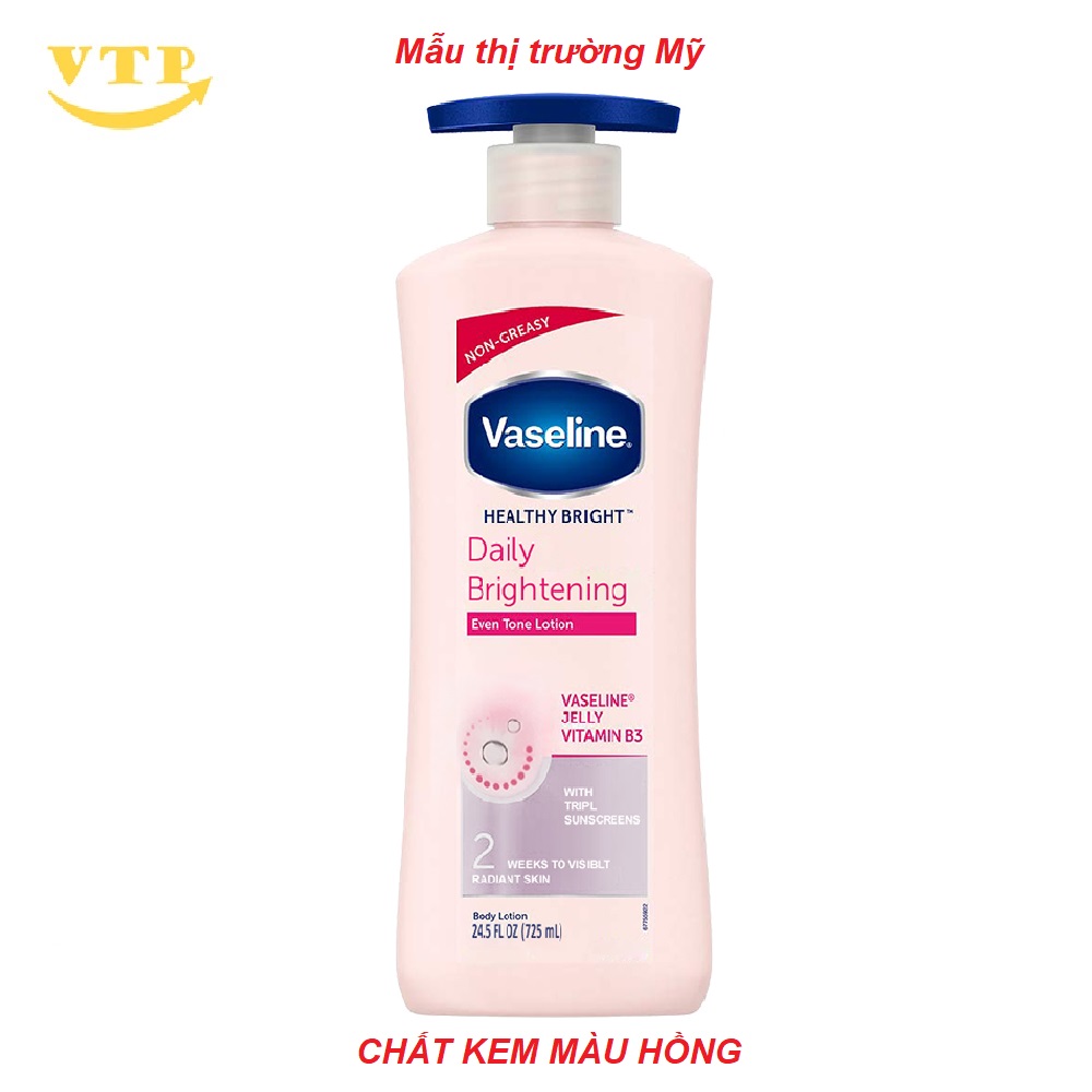 Dưỡng Da Vaseline Healthy Bright 725ml Mẫu Nội Địa Mỹ