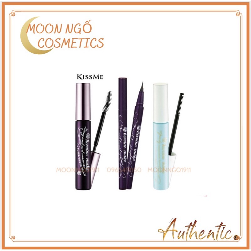 Set Kẻ Mắt, Mascara Và Tẩy Trang Kissme Isehan Heroine