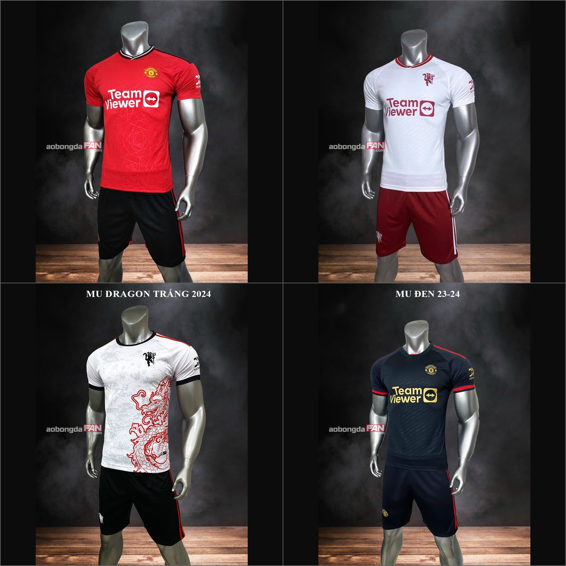 Quân Áo Bóng Đá MU 2024 Áo Đá Banh MU (Hình Thật) - Áo Đá Banh MU