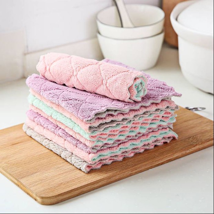 Sét 10 khăn lau bếp đa năng / khăn lau bếp, khăn lau đa năng