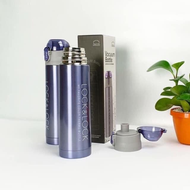 Bình giữ nhiệt Lock&Lock tím 500ml