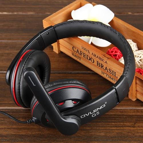Tai Nghe game thủ Ovleng Q5 - Tích hợp Mic - Tăng giảm âm lượng - Headphone gaming !