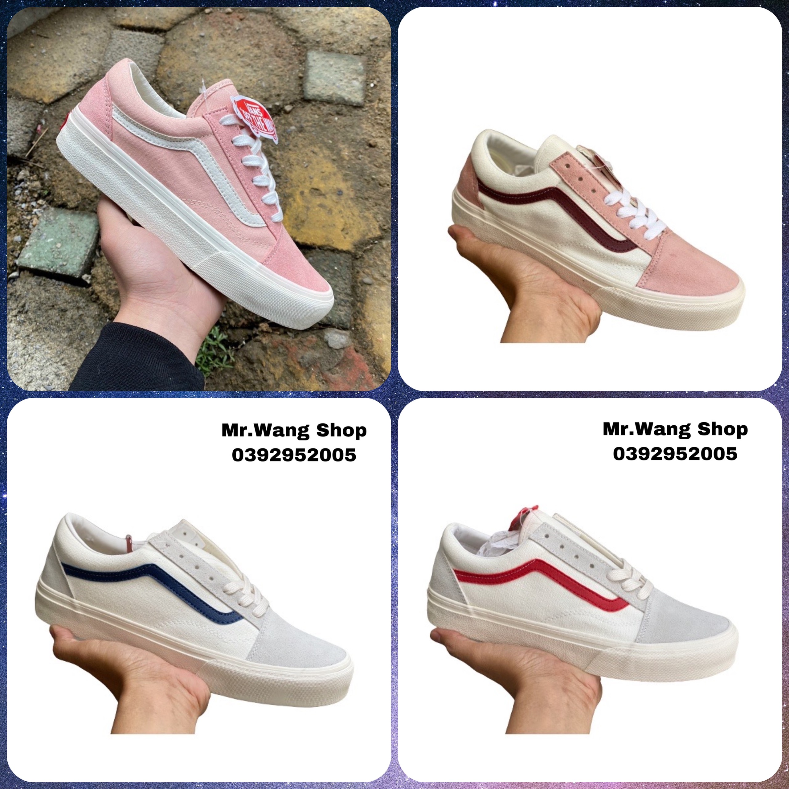 Giày vans vault old skool da lộn