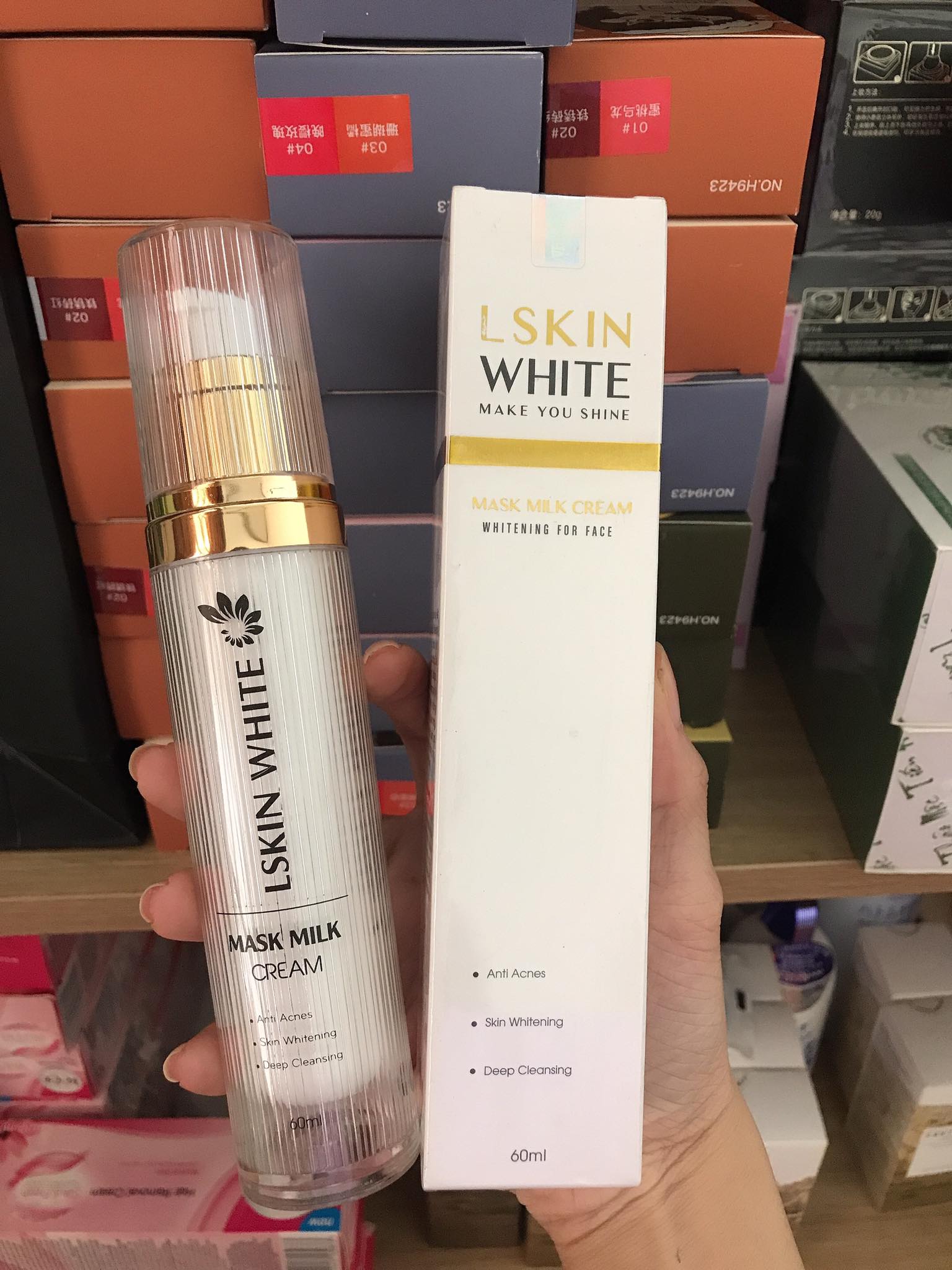 Ủ kén tằm lskin white đan thy
