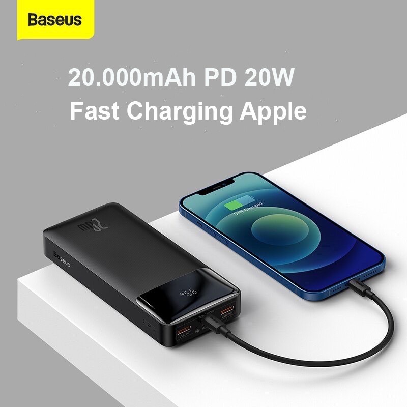 Sạc dự phòng 20000mah 30000mah sạc nhanh 20w/22.5w chính hãng baseus
