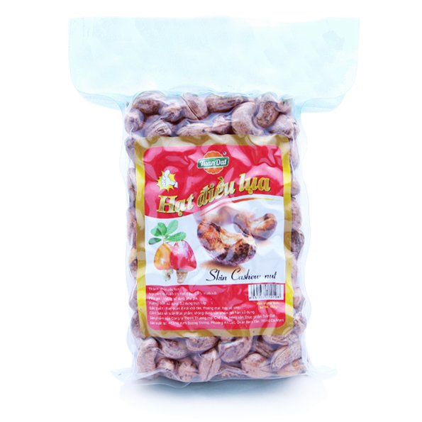 Hạt điều vỏ lụa tuấn đạt 450g