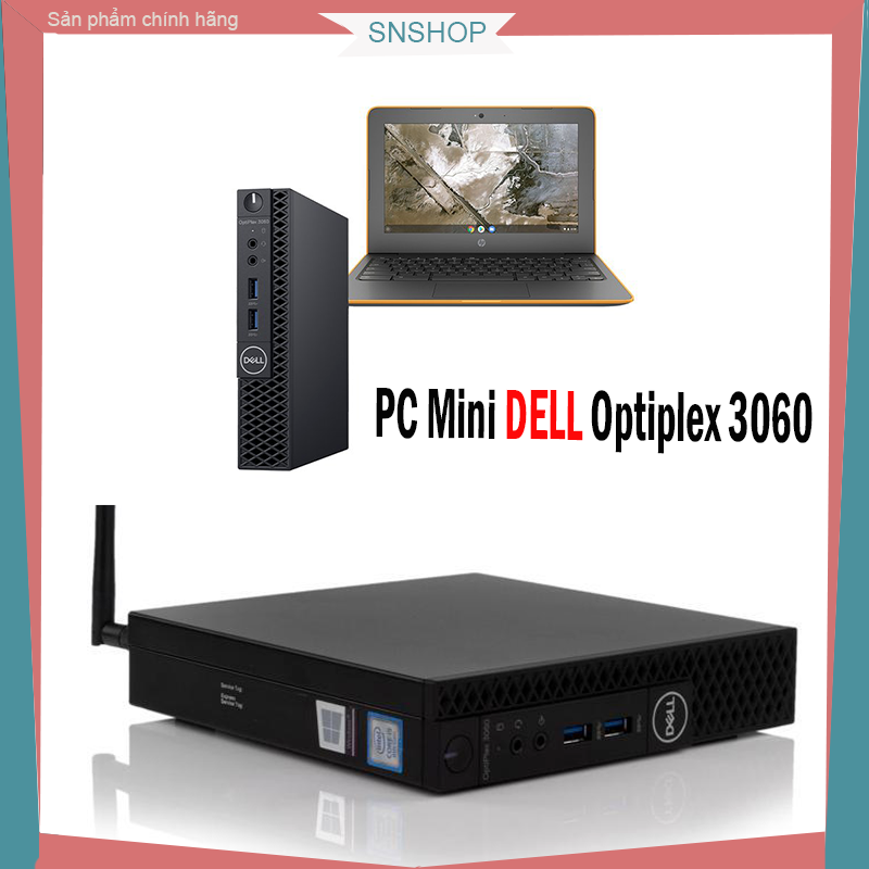 Máy tính để bàn mini pc dell optiplex 3060 micro i3-8100t