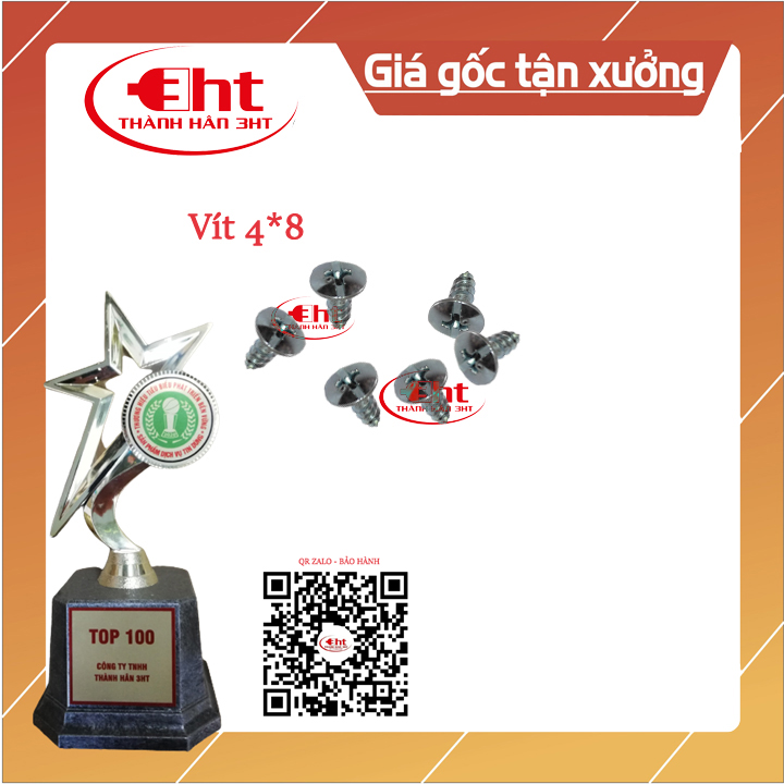 Vít bắt nhựa + gỗ 4*8