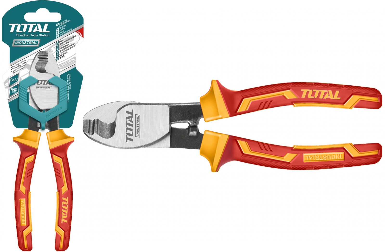 Kềm cắt cáp cách điện 6"/160mm total thtip2761