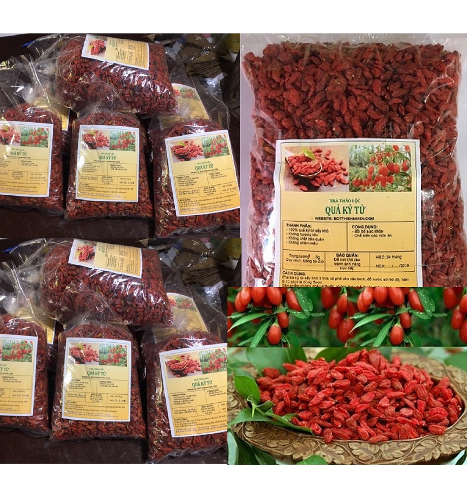 1 kg quả kỷ tử sấy khô - có tặng quà
