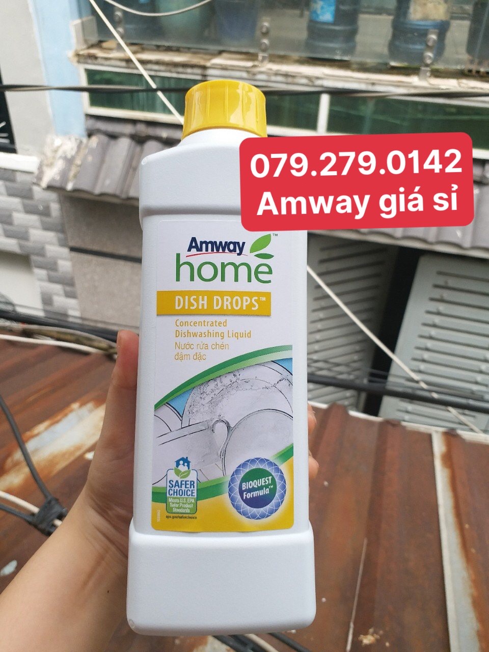 Nước rửa chén đậm đặc 1000ml