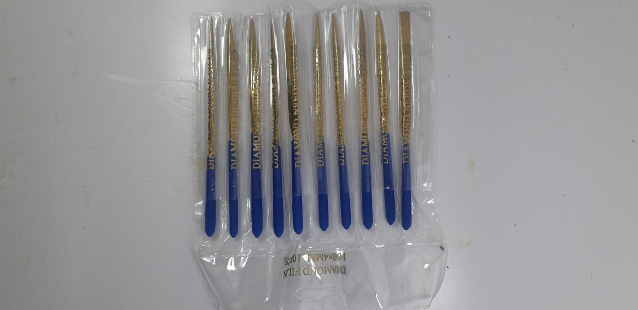 Dũa Hợp Kim Bộ 10 Cây 4mm