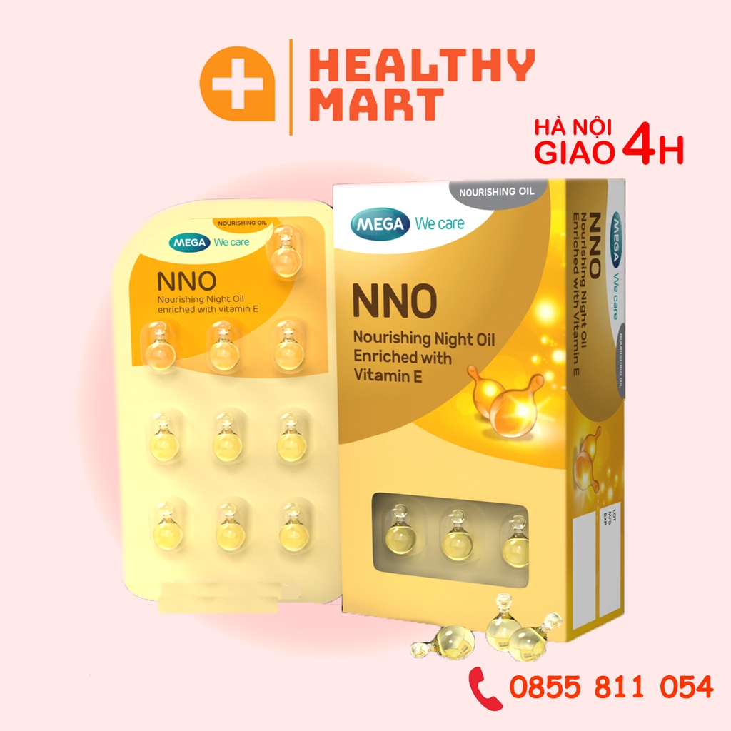 Nno vitamin e serum dưỡng da - hộp 30 viên serum