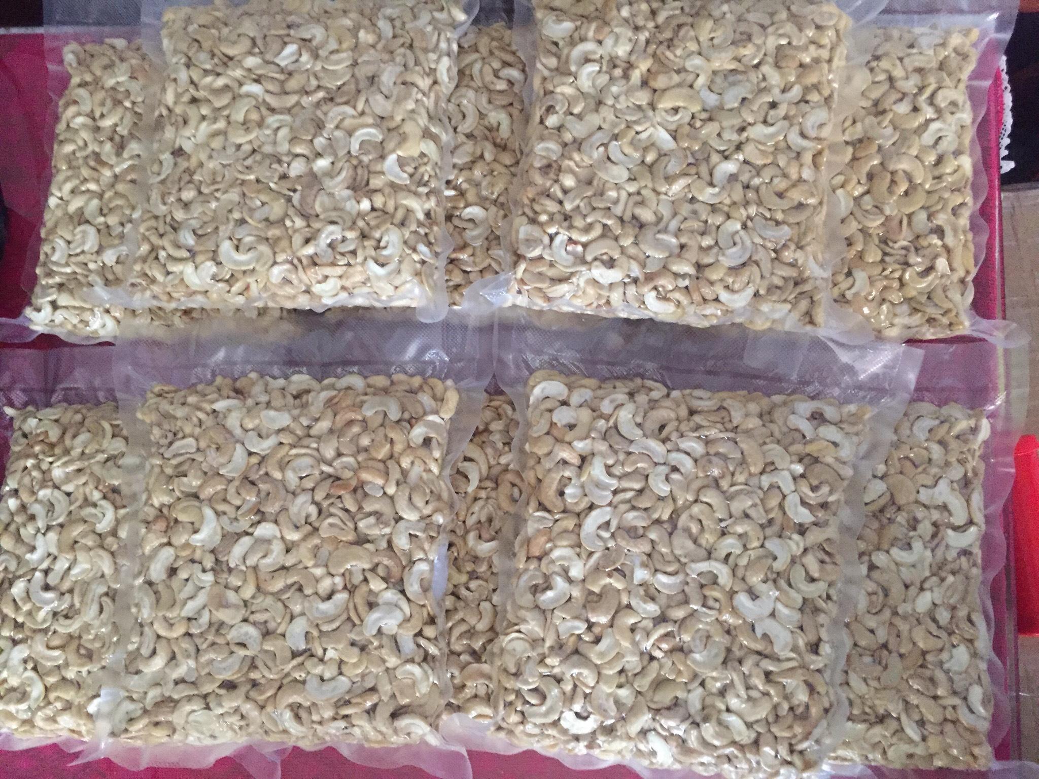 Hạt điều tươi sấy bể đôi 500gr