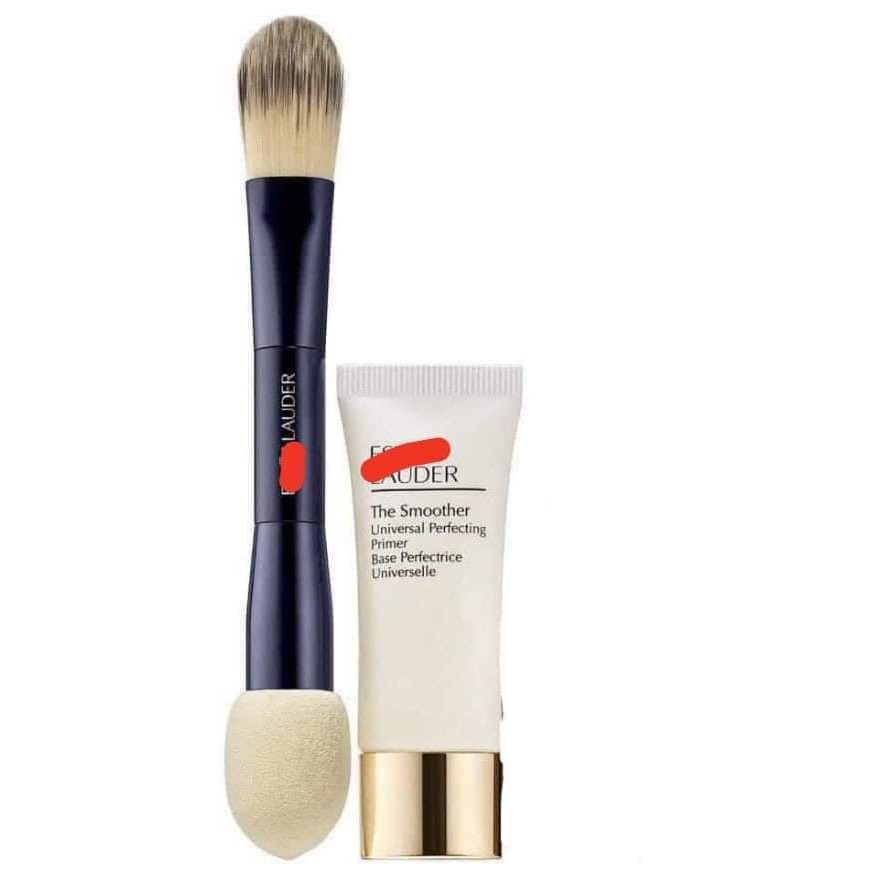 Set cọ và kem lót estee lauder nobox