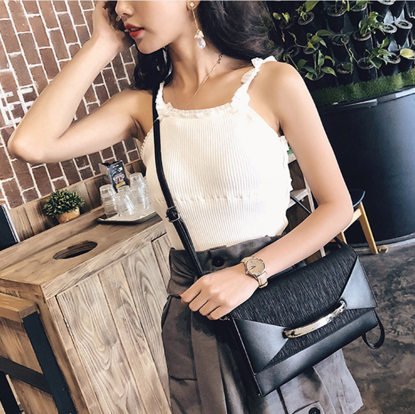 Toprate bóp nữ có dây đeo Ví Bóp Dài Nữ Clutch Đựng Tiền Cầm Tay Dự Tiệc Nhiều Ngăn Sang Chảnh Thiết Kế Trẻ Trung Sành Điệu