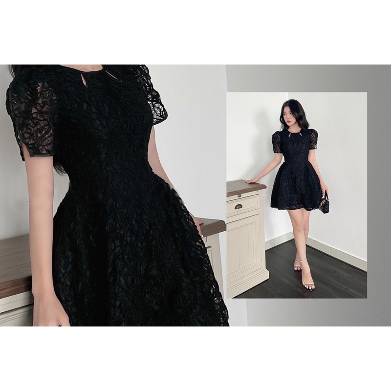 Đầm Rency lưới ren