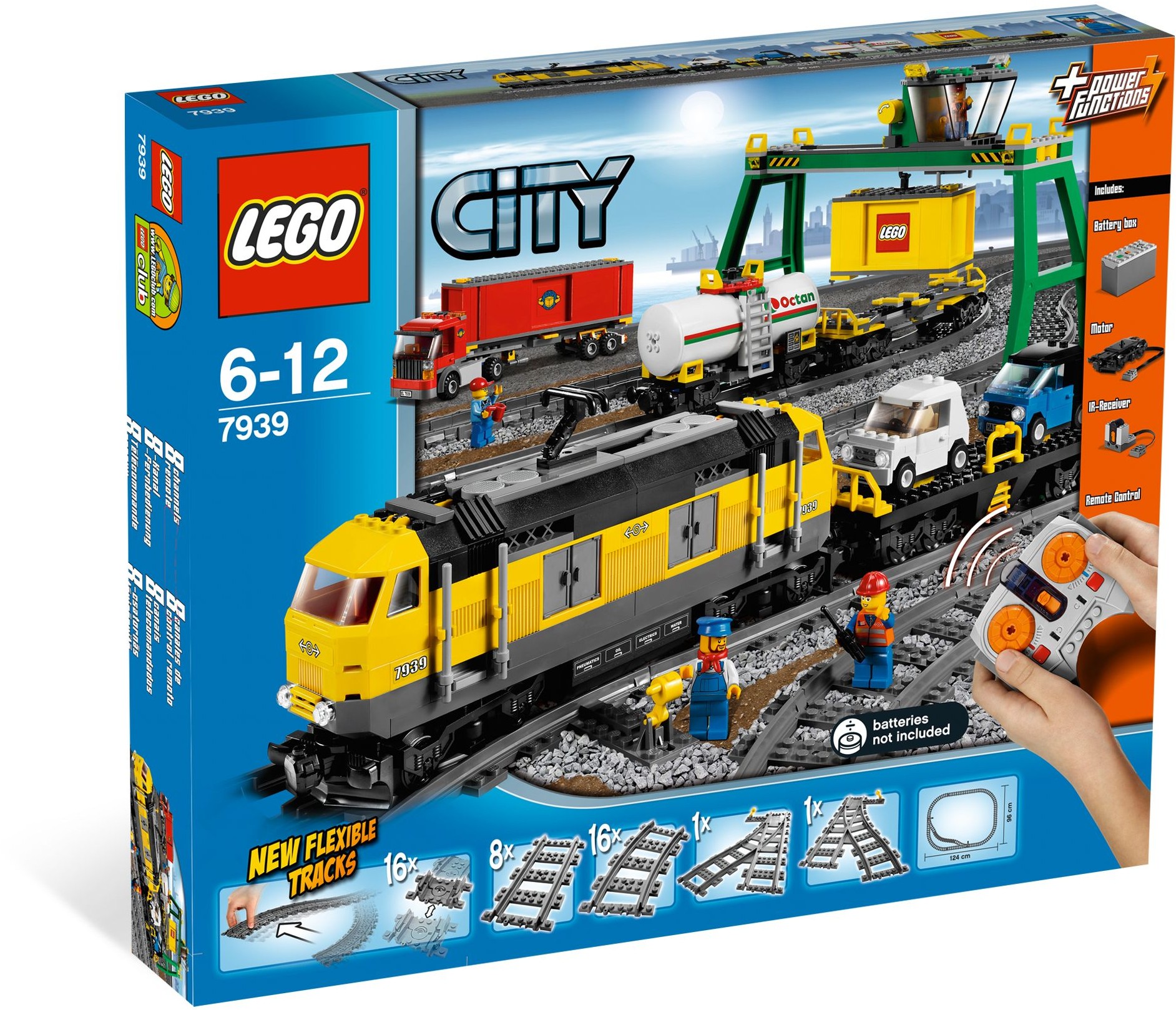BRICK4U - LEGO  CITY - 7939 - TÀU CHỞ HÀNG - CARGO TRAIN